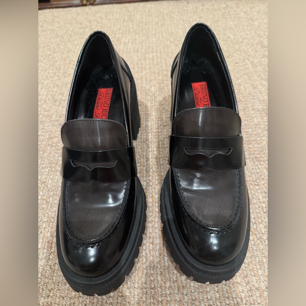 Bruno Magli Platform Penny Loafer